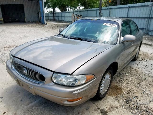 1G4HP54K224198207 - 2002 BUICK LESABRE CU TAN photo 2