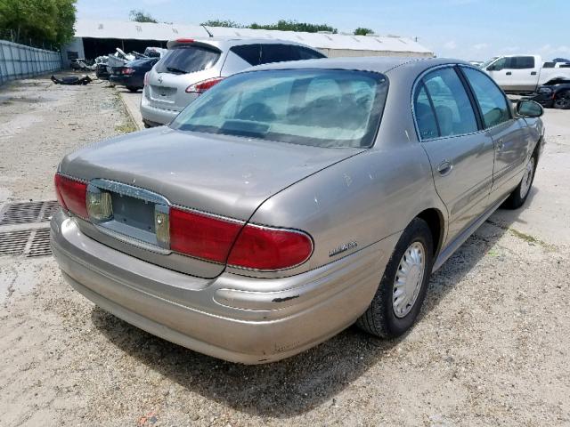 1G4HP54K224198207 - 2002 BUICK LESABRE CU TAN photo 4