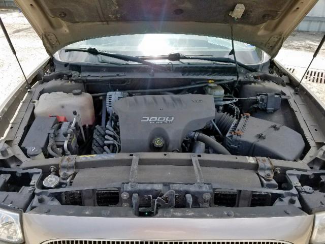 1G4HP54K224198207 - 2002 BUICK LESABRE CU TAN photo 7