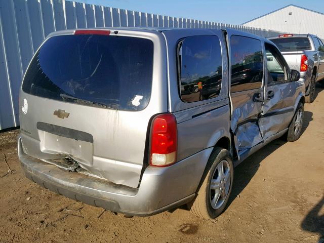 1GNDV03L15D237998 - 2005 CHEVROLET UPLANDER TAN photo 4