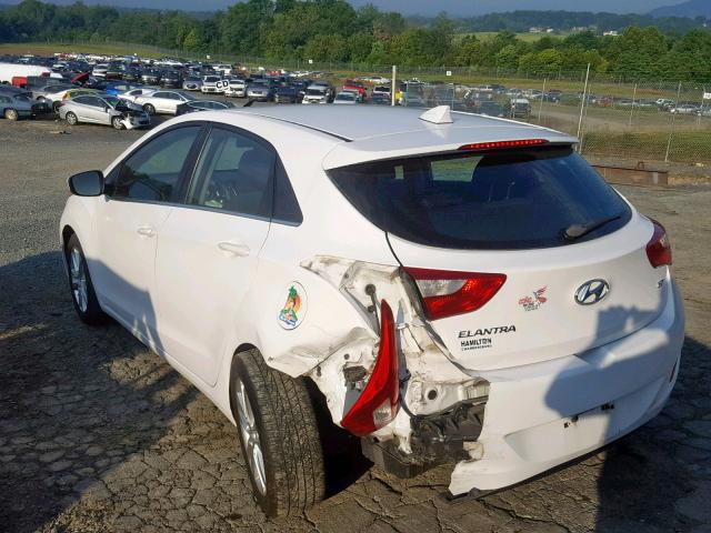 KMHD35LE0DU061243 - 2013 HYUNDAI ELANTRA GT WHITE photo 3