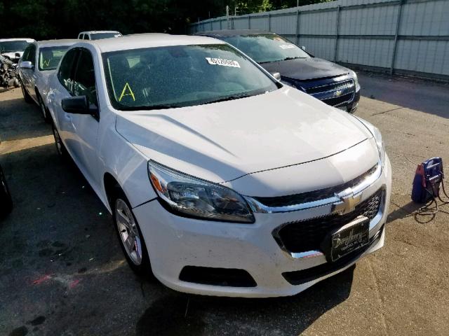 1G11A5SL2FF152883 - 2015 CHEVROLET MALIBU LS WHITE photo 1