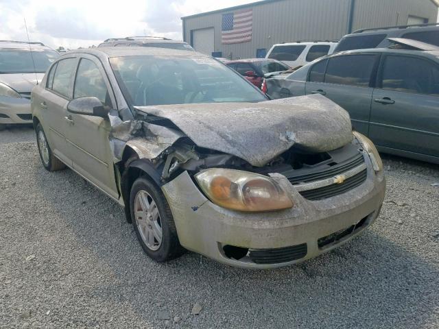 1G1AL55F777389025 - 2007 CHEVROLET COBALT LT SILVER photo 1