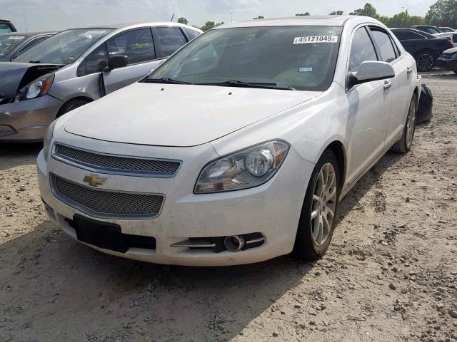 1G1ZK57779F123525 - 2009 CHEVROLET MALIBU LTZ თეთრი ფოტო 2