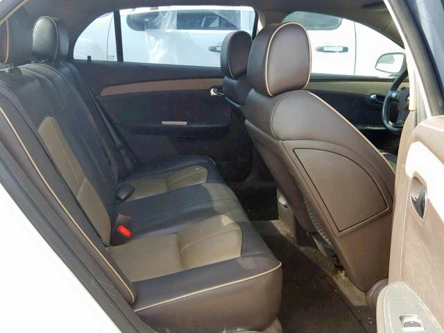 1G1ZK57779F123525 - 2009 CHEVROLET MALIBU LTZ თეთრი ფოტო 6