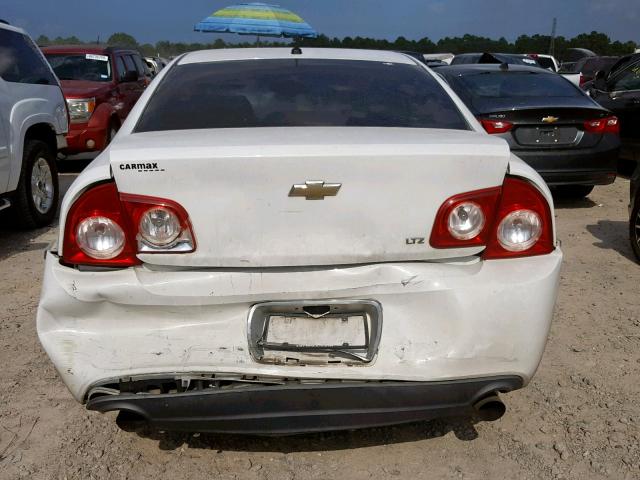 1G1ZK57779F123525 - 2009 CHEVROLET MALIBU LTZ თეთრი ფოტო 9