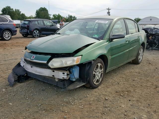 1G8AJ52F44Z205882 - 2004 SATURN ION LEVEL GREEN photo 2