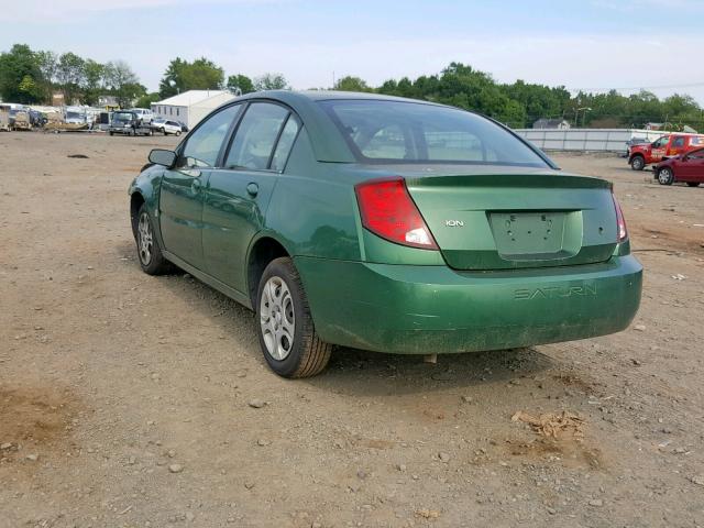 1G8AJ52F44Z205882 - 2004 SATURN ION LEVEL GREEN photo 3