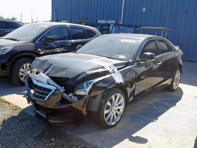 1G6AH5SX1D0137249 - 2013 CADILLAC ATS LUXURY BLACK photo 2