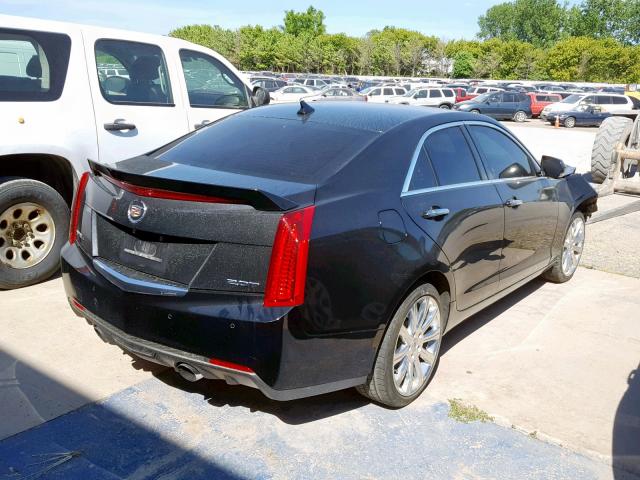 1G6AH5SX1D0137249 - 2013 CADILLAC ATS LUXURY BLACK photo 4