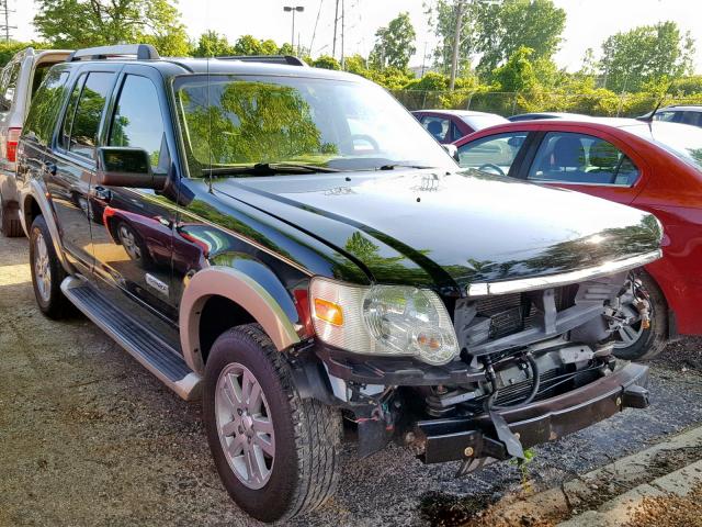 1FMEU74E76UA94965 - 2006 FORD EXPLORER E BLACK photo 1