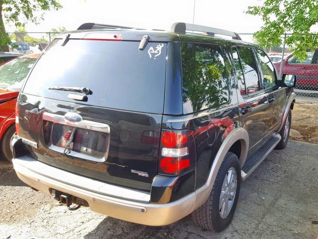 1FMEU74E76UA94965 - 2006 FORD EXPLORER E BLACK photo 4