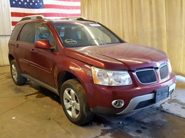 2CKDL33F796242551 - 2009 PONTIAC TORRENT BURGUNDY photo 1