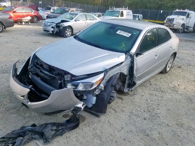 1G11B5SL1FU147733 - 2015 CHEVROLET MALIBU LS SILVER photo 2