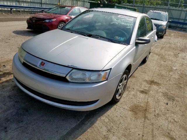 1G8AJ52F24Z136562 - 2004 SATURN ION LEVEL SILVER photo 2