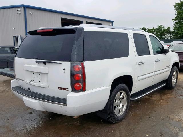 1GKFK66848J242031 - 2008 GMC YUKON XL D WHITE photo 4