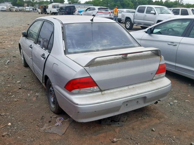 JA3AJ26E92U039339 - 2002 MITSUBISHI LANCER ES SILVER photo 3