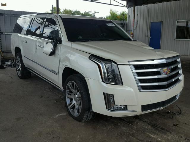 1GYS3TKJ8FR610752 - 2015 CADILLAC ESCALADE E WHITE photo 1