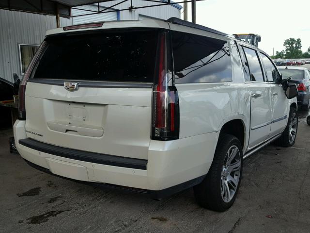 1GYS3TKJ8FR610752 - 2015 CADILLAC ESCALADE E WHITE photo 4