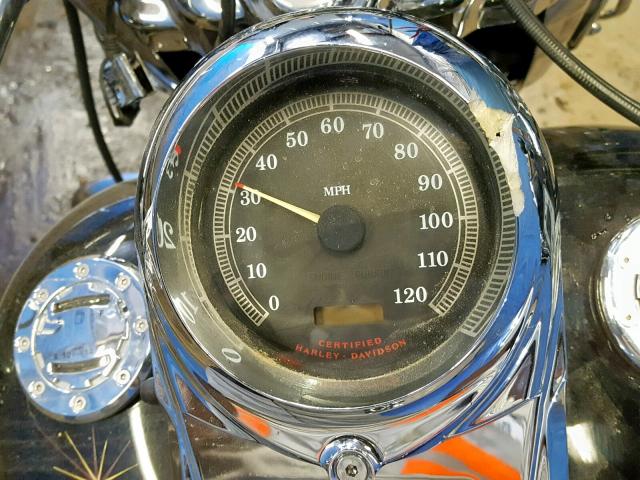 1HD1FDV13YY619523 - 2000 HARLEY-DAVIDSON FLHR BLACK photo 8