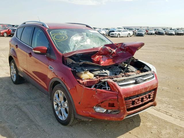 1FMCU0J97EUA87034 - 2014 FORD ESCAPE TIT RED photo 1