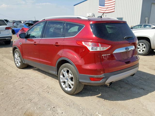 1FMCU0J97EUA87034 - 2014 FORD ESCAPE TIT RED photo 3