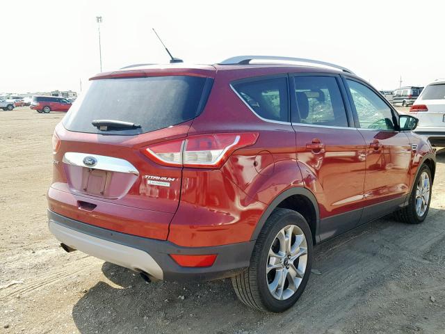 1FMCU0J97EUA87034 - 2014 FORD ESCAPE TIT RED photo 4