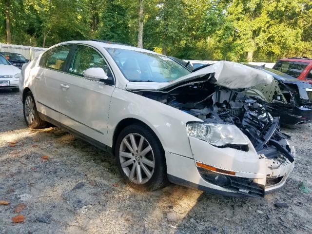 WVWJK7AN6AE078837 - 2010 VOLKSWAGEN PASSAT KOM WHITE photo 1