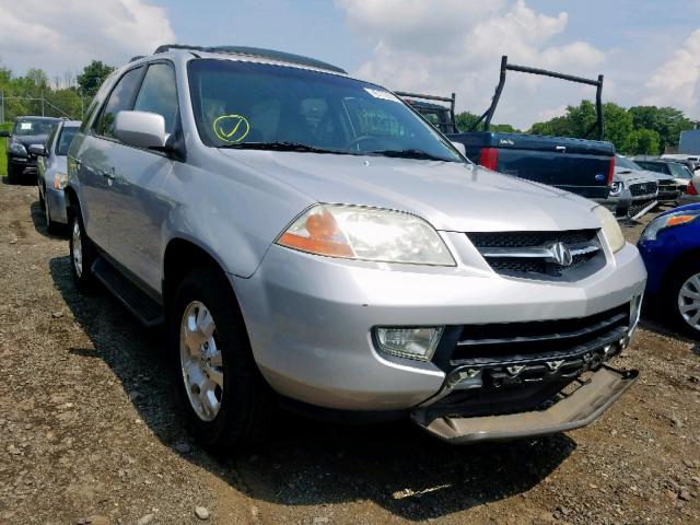 2HNYD18262H522904 - 2002 ACURA MDX SILVER photo 1