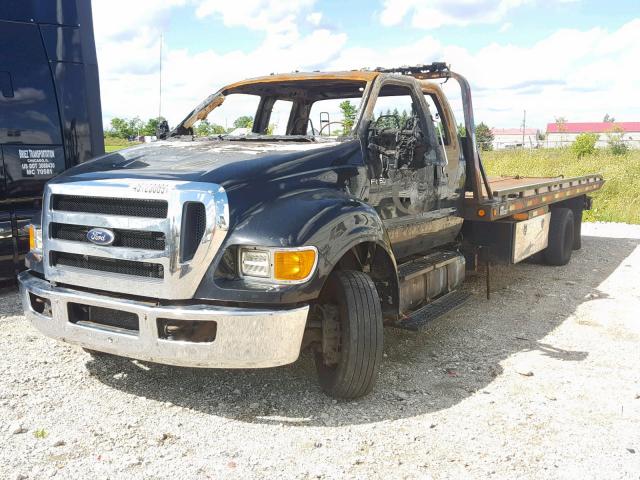 3FRNX6FCXDV489920 - 2013 FORD F650 SUPER BLACK photo 2