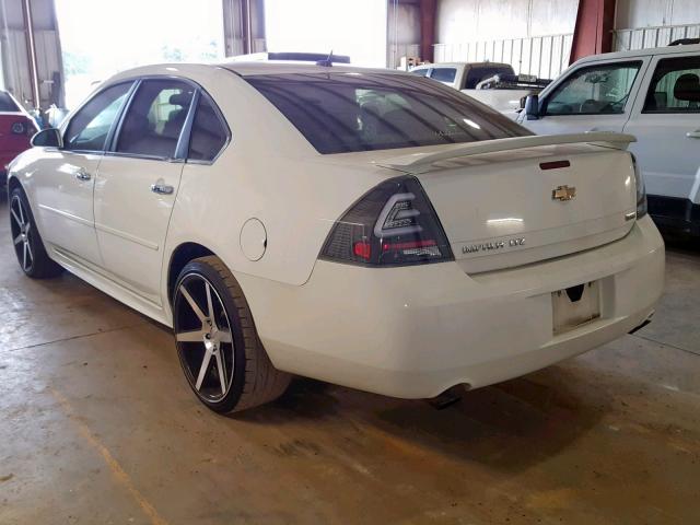 2G1WC5E36C1218611 - 2012 CHEVROLET IMPALA LTZ WHITE photo 3