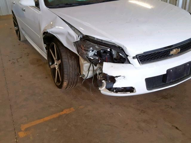 2G1WC5E36C1218611 - 2012 CHEVROLET IMPALA LTZ WHITE photo 9