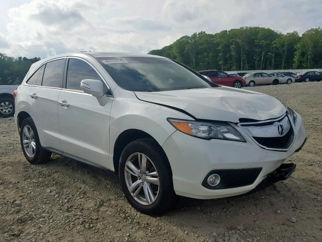 5J8TB4H59FL014082 - 2015 ACURA RDX TECHNO WHITE photo 1