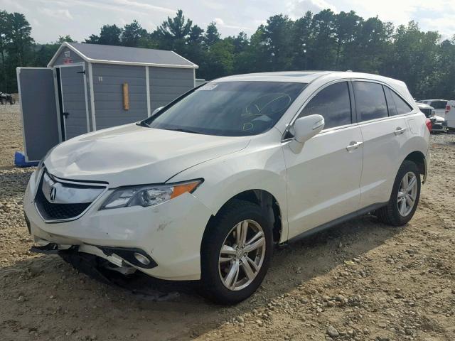 5J8TB4H59FL014082 - 2015 ACURA RDX TECHNO WHITE photo 2