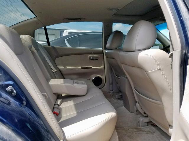 1N4BL11D16C204102 - 2006 NISSAN ALTIMA SE BLUE photo 6