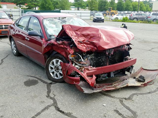 2G4WC582681367520 - 2008 BUICK LACROSSE C RED photo 1