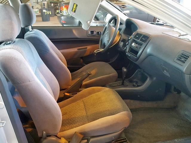 1HGEJ6226YL057979 - 2000 HONDA CIVIC DX SILVER photo 5