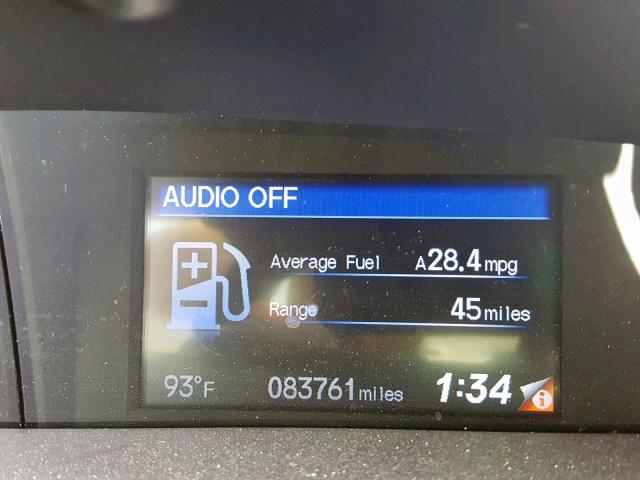 19XFB2F91FE017086 - 2015 HONDA CIVIC EXL 白色 照片 8