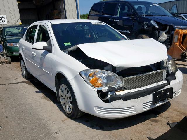 1G1AT58H197217699 - 2009 CHEVROLET COBALT LT WHITE photo 1