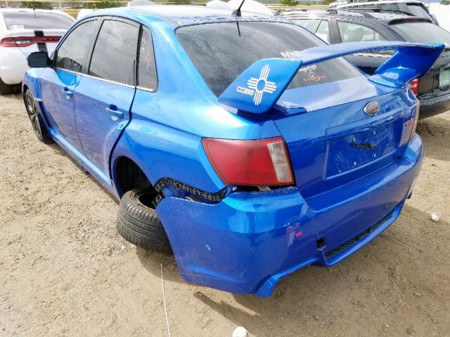 JF1GV8J62DL031097 - 2013 SUBARU IMPREZA WR BLUE photo 3