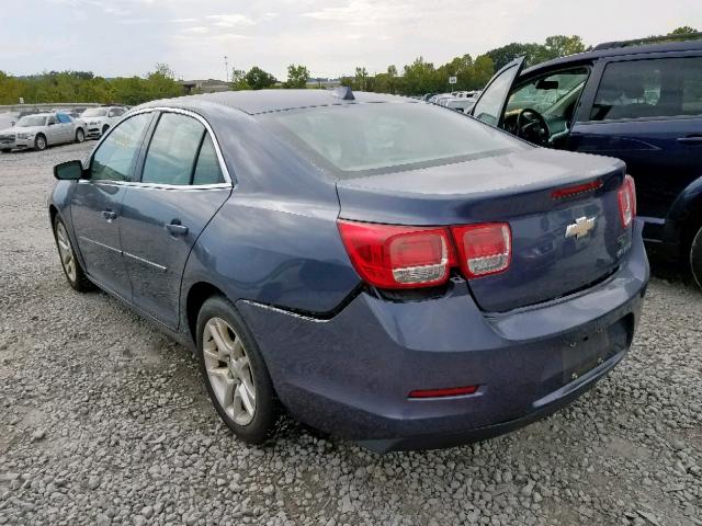 1G11C5SL0EF104386 - 2014 CHEVROLET MALIBU 1LT BLUE photo 3