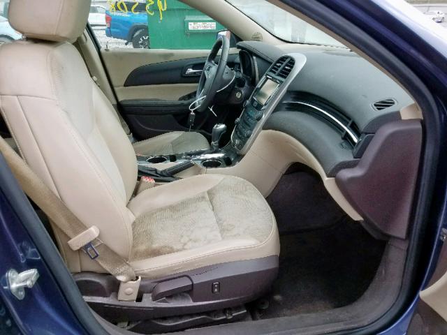 1G11C5SL0EF104386 - 2014 CHEVROLET MALIBU 1LT BLUE photo 5