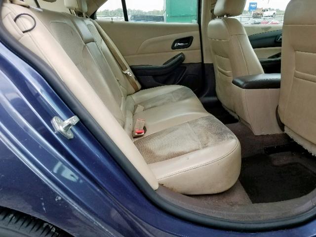 1G11C5SL0EF104386 - 2014 CHEVROLET MALIBU 1LT BLUE photo 6