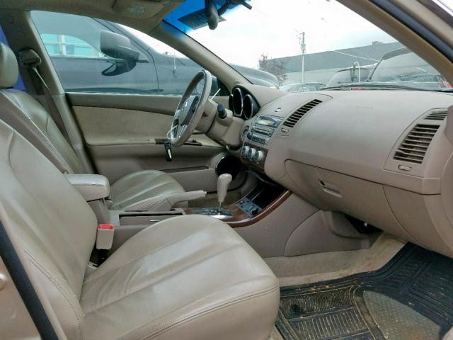 1N4BL11E05C112891 - 2005 NISSAN ALTIMA SE GOLD photo 5