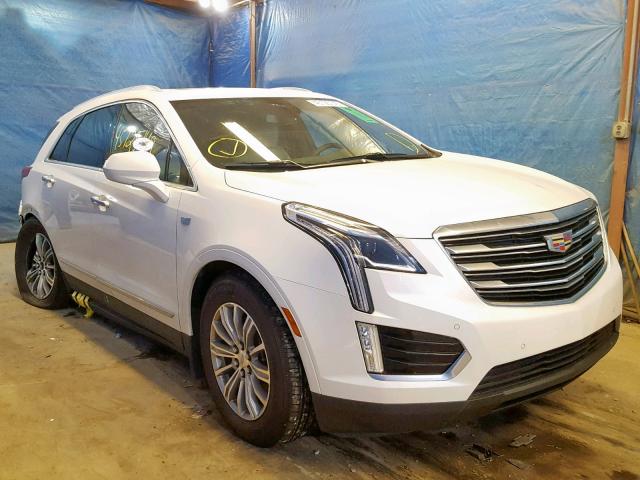 1GYKNDRS9HZ129264 - 2017 CADILLAC XT5 LUXURY WHITE photo 1