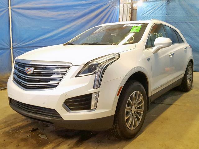 1GYKNDRS9HZ129264 - 2017 CADILLAC XT5 LUXURY WHITE photo 2