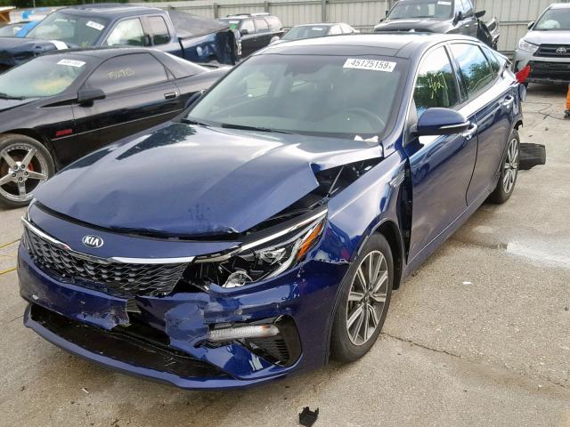 5XXGT4L37KG308738 - 2019 KIA OPTIMA LX BLUE photo 2