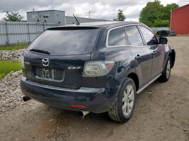 JM3ER293470104724 - 2007 MAZDA CX-7 BLACK photo 4