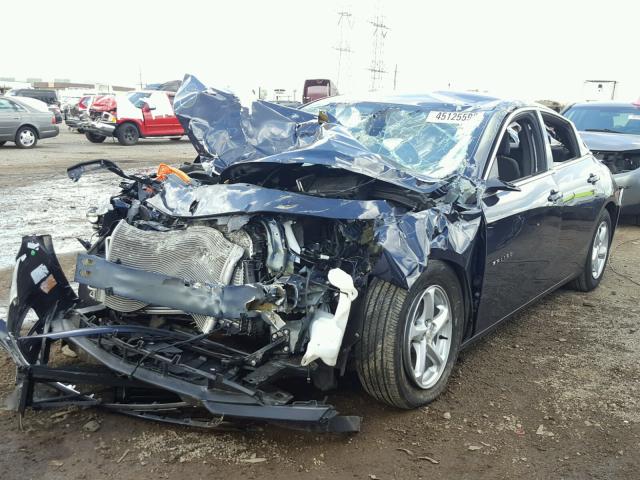 1G1ZB5ST3GF188437 - 2016 CHEVROLET MALIBU LS 蓝色 照片 2