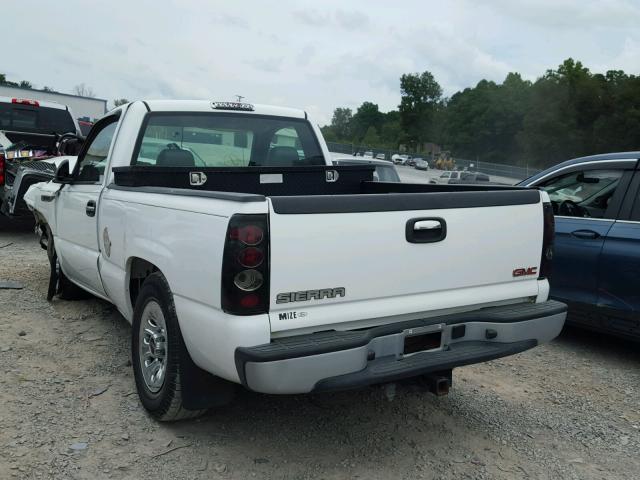 3GTEC14X37G173138 - 2007 GMC NEW SIERRA WHITE photo 3